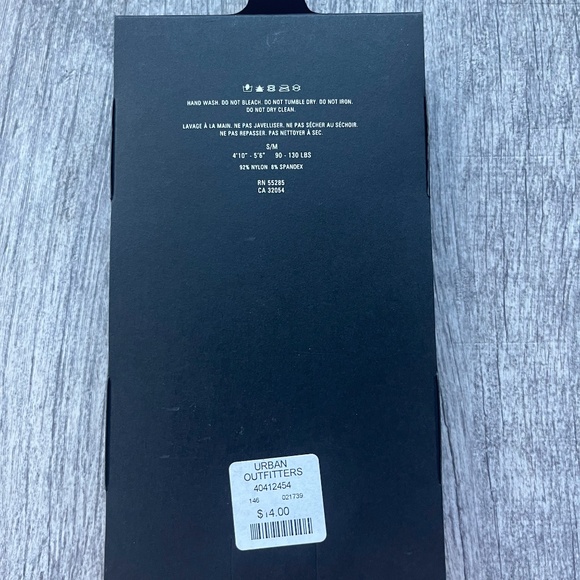 NWT Urban Outfitters Opaque Autumn Full-Length Tights - Picture 2 of 3